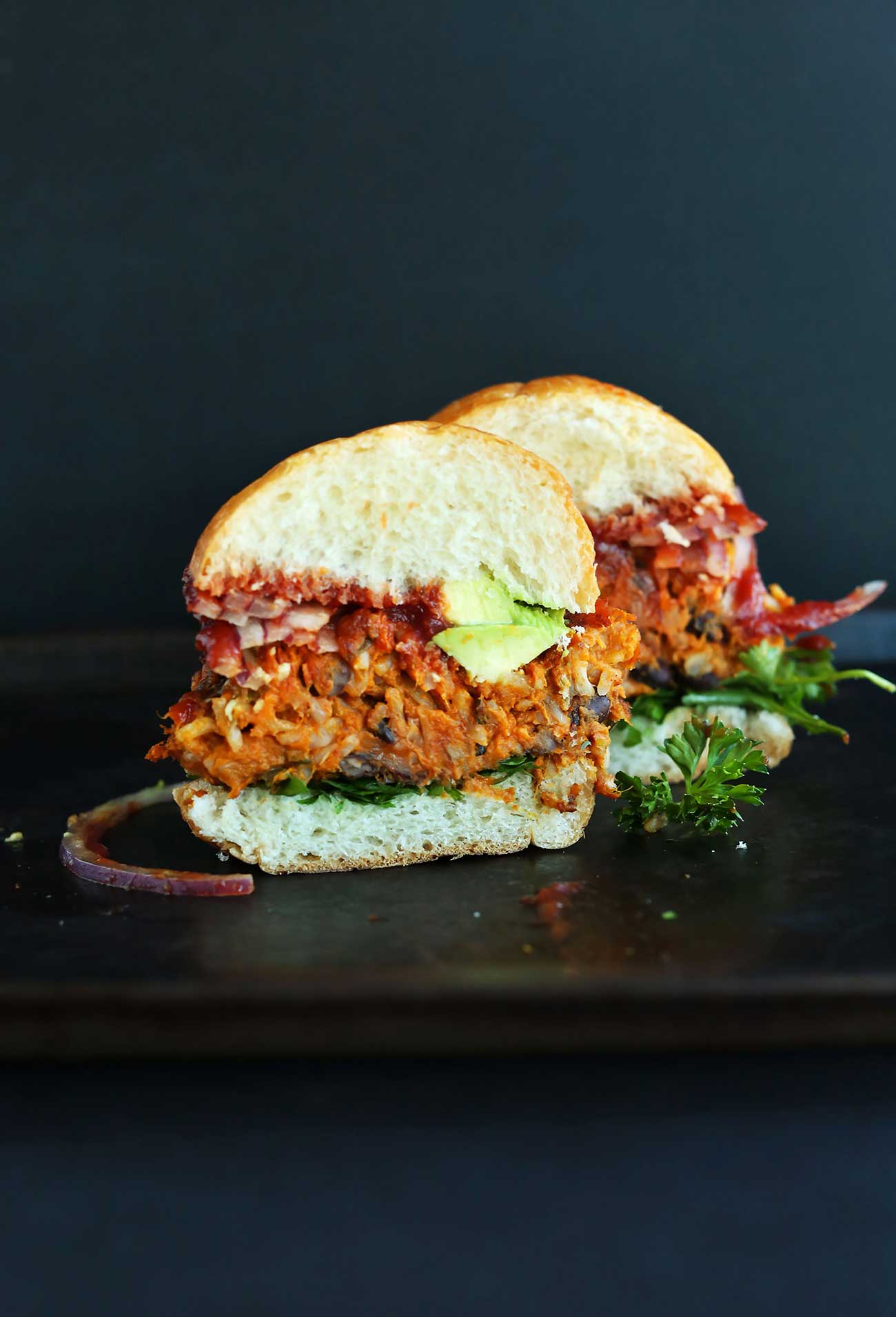 Black Bean and Sweet Potato Burger