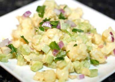 Cauliflower No Potato Salad