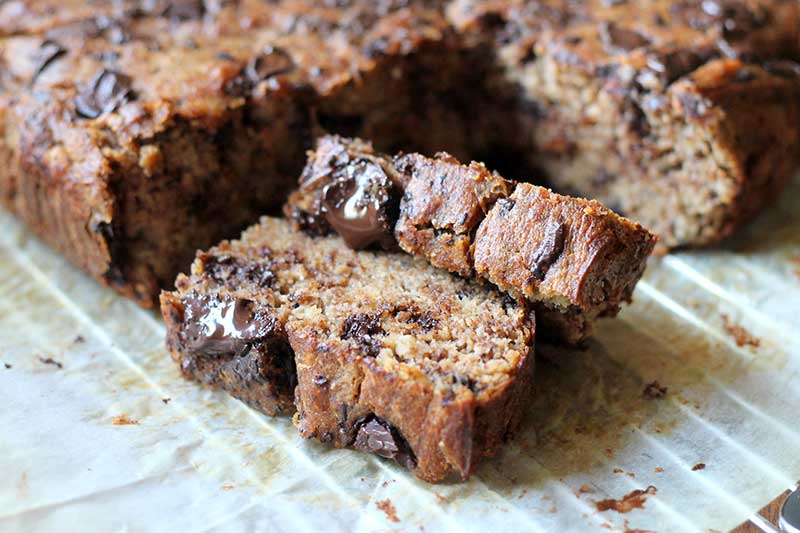 Easiest, Most Delicious Chocolate Chip Banana Bread