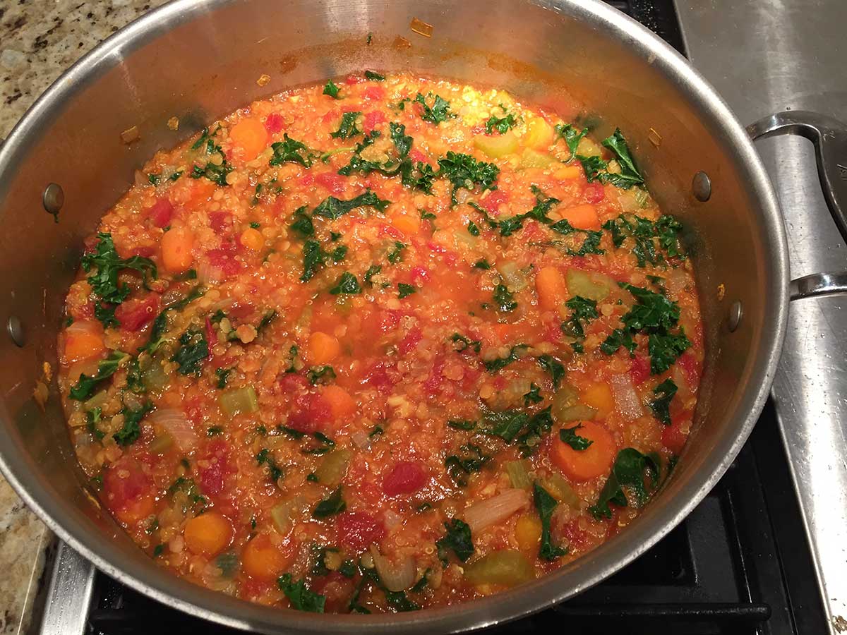 Kale and Quinoa Stew