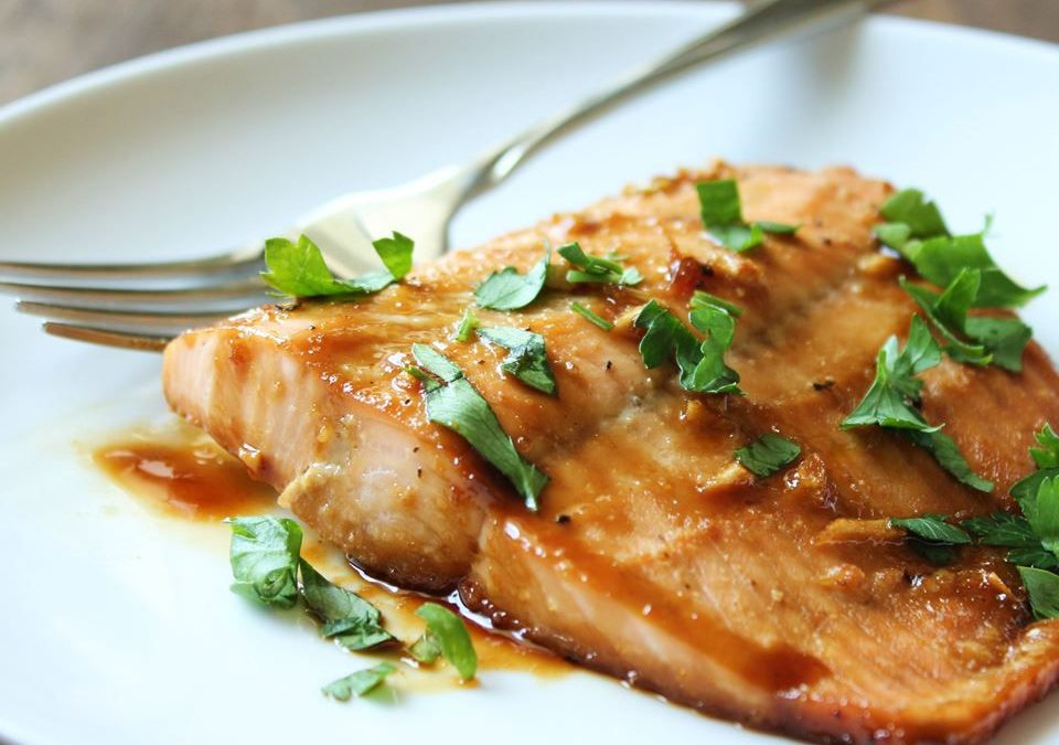 Maple Glazed Salmon