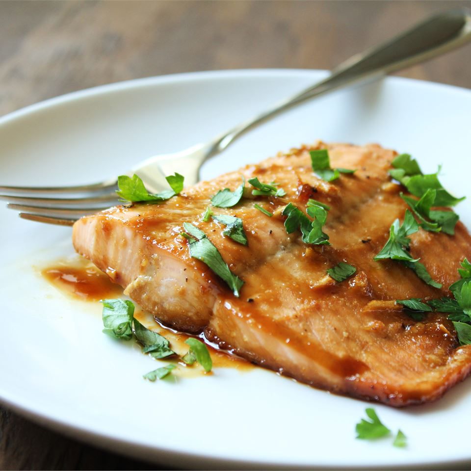 Maple Glazed Salmon