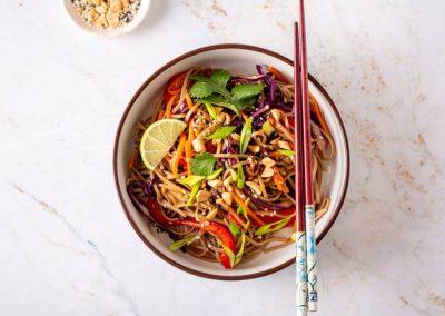 Cold Soba Noodle Salad