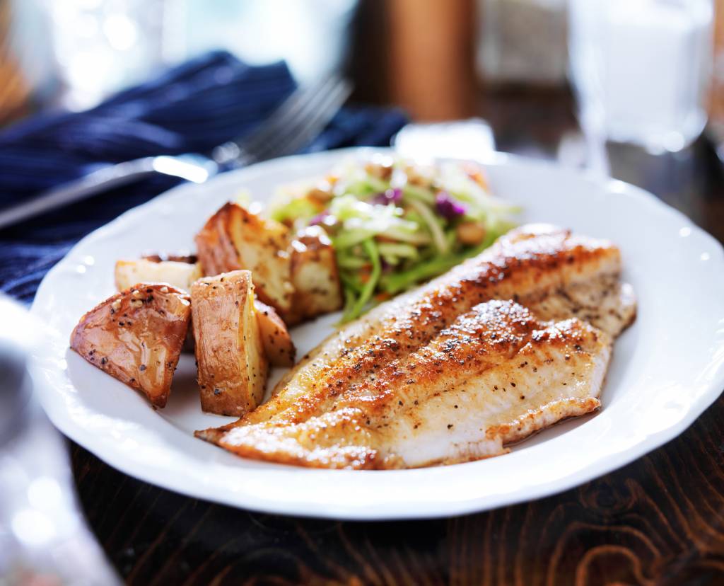 Pan Fried Talapia
