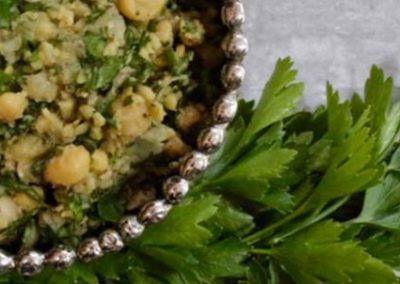 Smashed Chickpea Salad