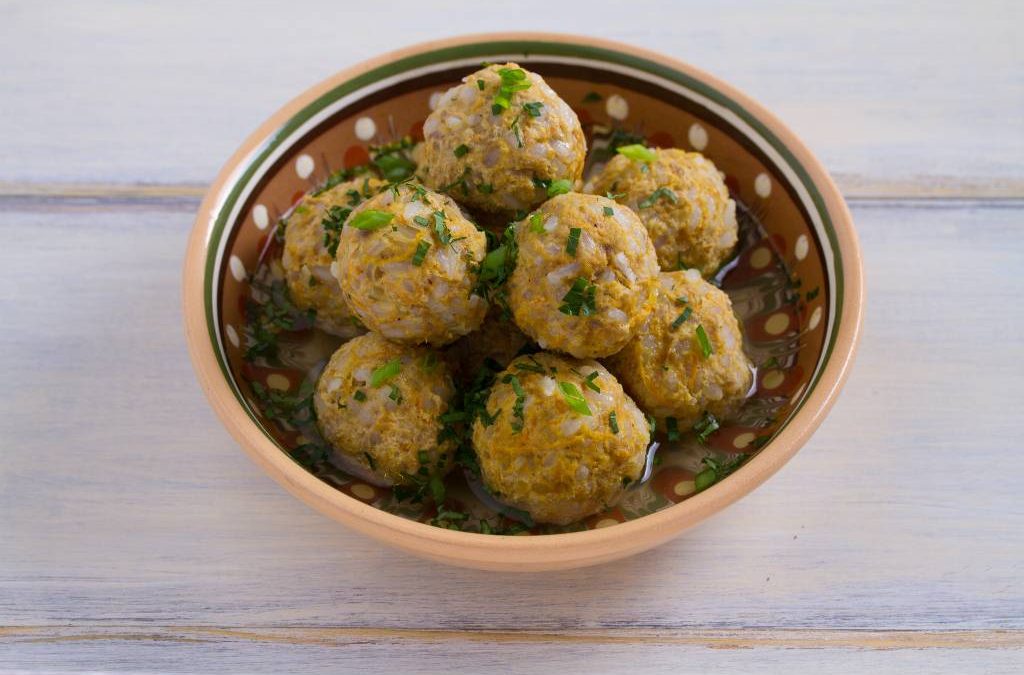 Spicy Leek Meatballs