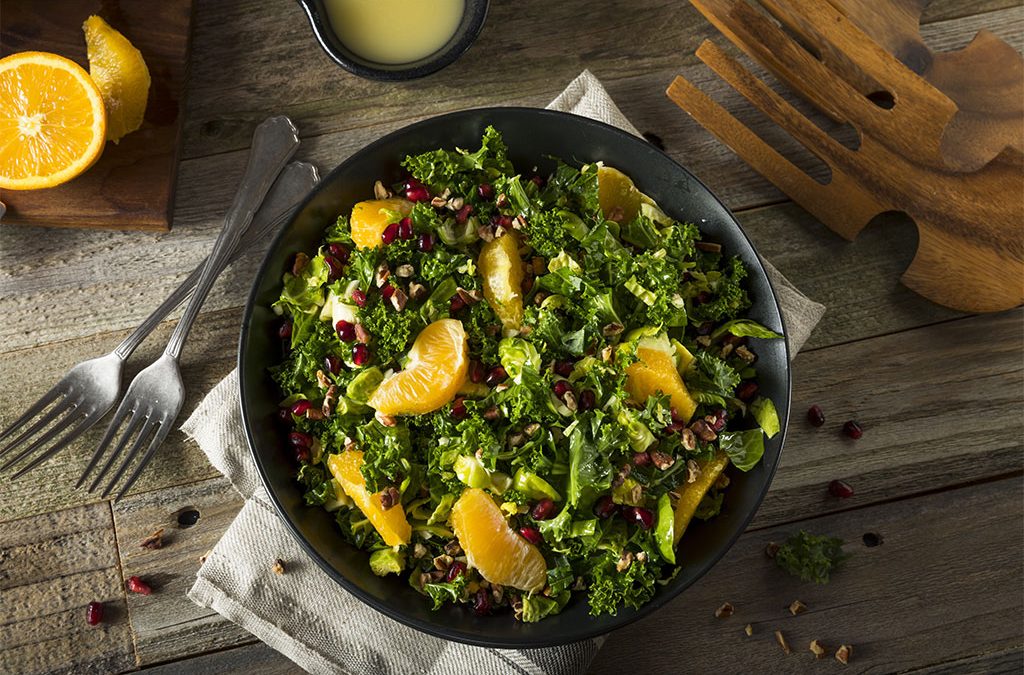 Tangy Orange Kale Salad